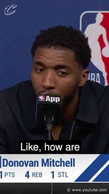 No doubt we'll have a strong response. #LetEmKnow #Cavs #DonovanMitchell #NBA #Shorts