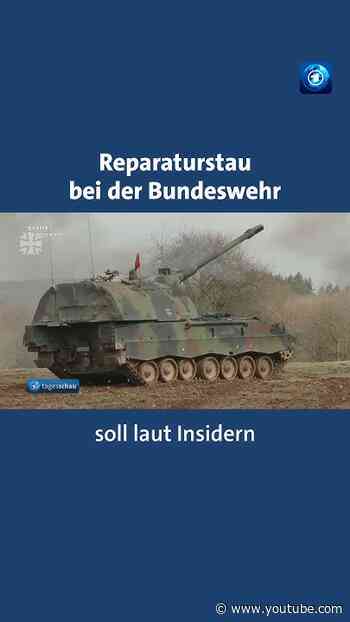 Bundeswehr: Reparaturstau gefährdet offenbar Einsatzfähigkeit #tagesschau #nachrichten #bundeswehr