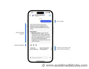 Meta launches creator assistant chatbot