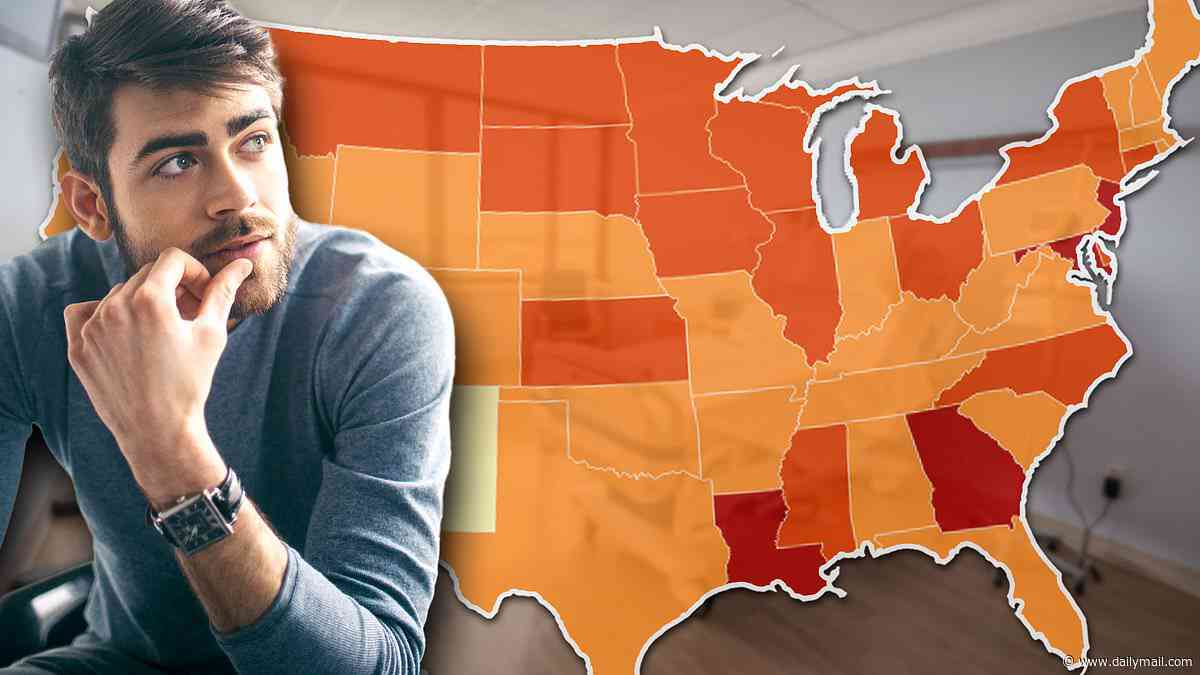 Horrifying map reveals America's prostate cancer death hotspots: Doctors reveal shocking real reason disease is exploding... and common lifestyle mistake that proves fatal