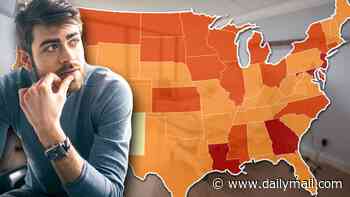 Horrifying map reveals America's prostate cancer death hotspots: Doctors reveal shocking real reason disease is exploding... and common lifestyle mistake that proves fatal