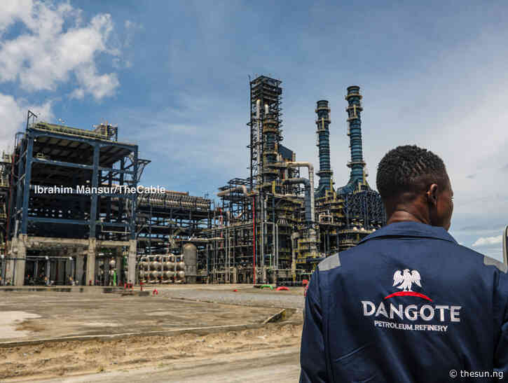 Dangote Refinery ramps up crude proccessing to 700,000 bpd