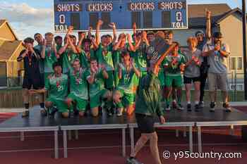 Ethan Leslie’s Masterpiece Powers Kelly Walsh to 4A Soccer State Title [VIDEOS, PHOTOS]