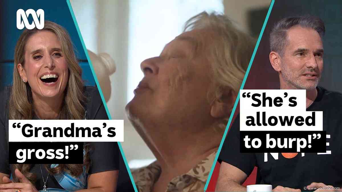 Genius or unwatchable? Selfish grandma hogs the chocolate milk | Gruen Ep 6, Pt 5 | ABC iview