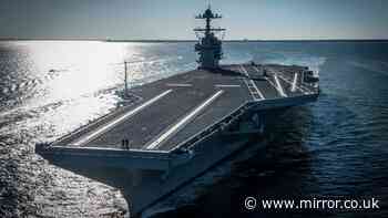 US aircraft carrier Gerald R Ford suffers severe damage after 'system failure' during Iran attack