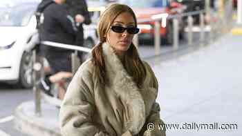 Kanye West's wife Bianca Censori flies out of Melbourne with a huge Hermès bag worth $75,000