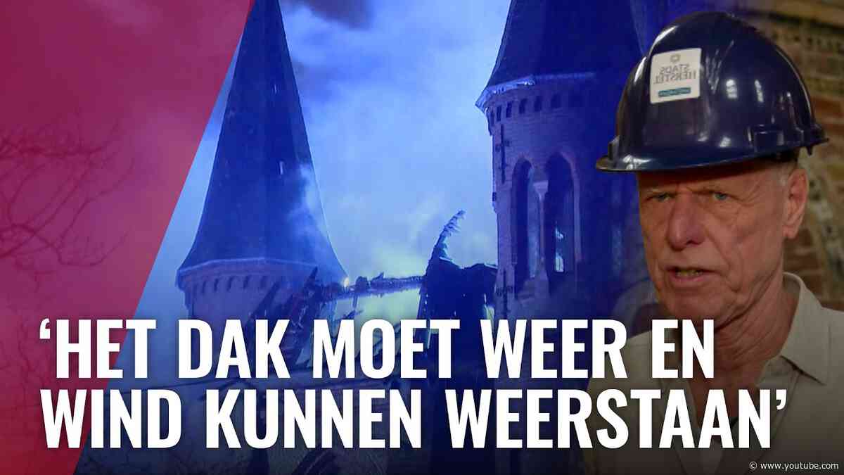 Vondelkerk krijgt tijdelijk dak om verdere schade te beperken