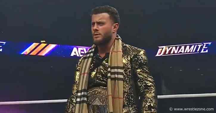 AEW Star to Replace MJF at Upcoming Event After Injury Update