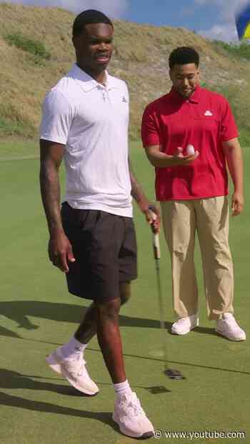 Travis Hunter Became a Two-Way Golfer with Grant Horvat & Jake From State Farm
