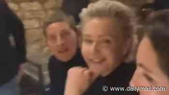 Ellen DeGeneres and Portia De Rossi spark rumours of a rift with Jeremy Clarkson and Lisa Hogan as they mysteriously vanish from Clarkson's Farm pub gig coverage