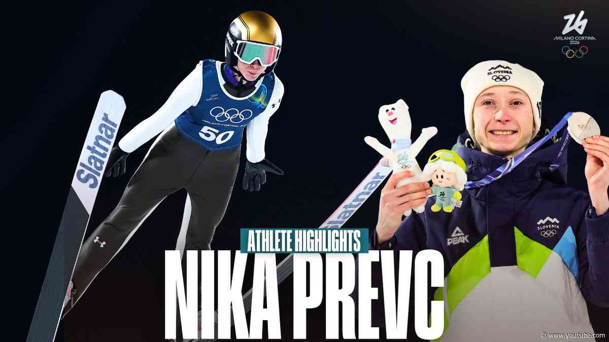 A Triple Podium Games! 🇸🇮 Nika Prevc at #MilanoCortina2026 | Athlete Highlights
