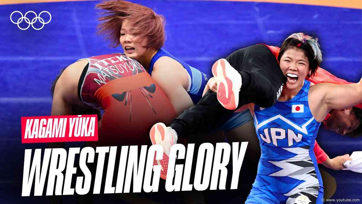 Kagami Yūka Wins Gold, Ends Japan-USA Rivalry 🇯🇵🥇| Wrestling Freestyle 76kg Final | Paris 2024