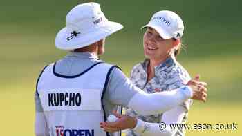 Kupcho sets early pace at U.S. Women's Open