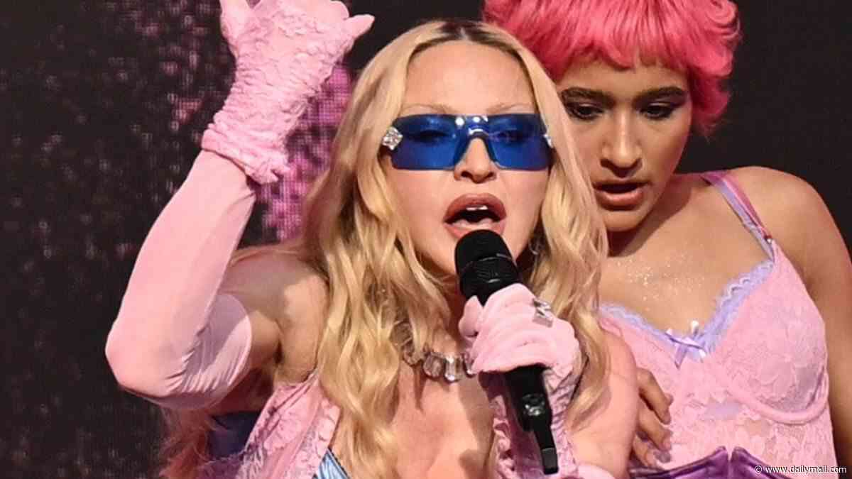 Madonna, 67, leaves fans in HORROR with dangerous stunt at Pride concert in Times Square