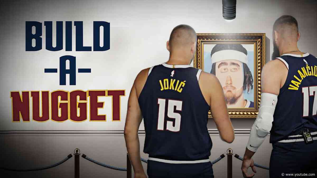 Denver Nuggets Try To Build Teammates' Faces 🥸