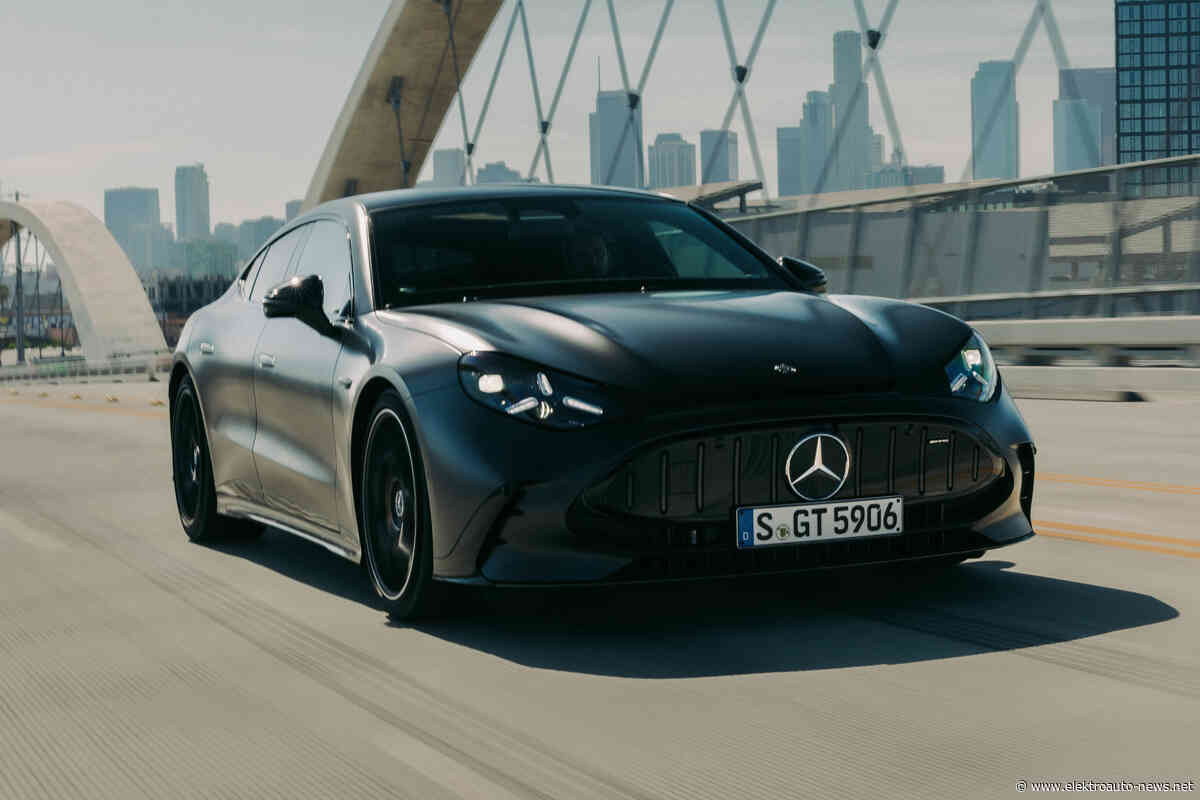 „Lademonster“ Mercedes-AMG GT 4-Türer Coupé startet