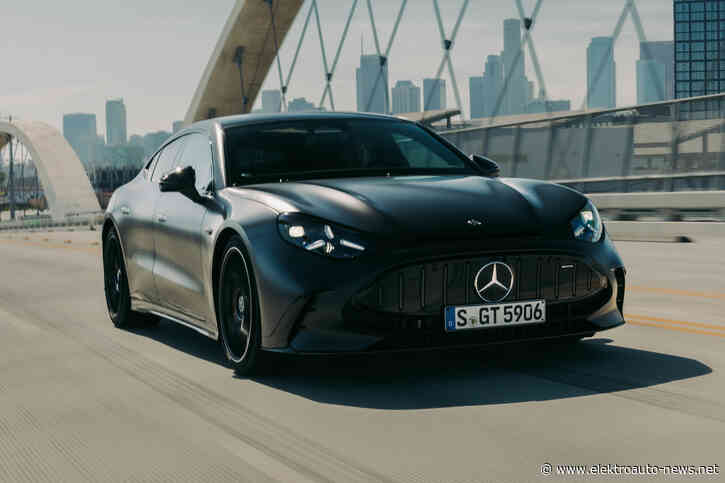 „Lademonster“ Mercedes-AMG GT 4-Türer Coupé startet