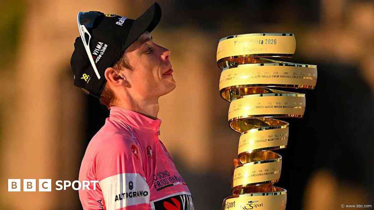 Vingegaard seals Giro to add to Tour and Vuelta wins