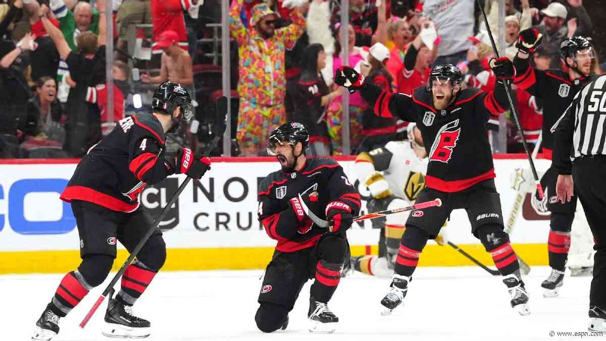 Canes strike back in an instant classic Game 2: Gr...