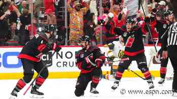 Canes strike back in an instant classic Game 2: Gr...