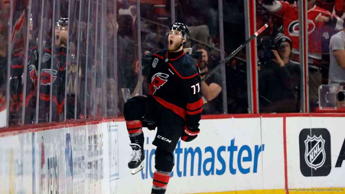 Stanley Cup: Hurricanes gewinnen wildes Spiel gegen Vegas