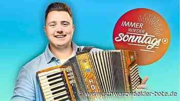 „Immer wieder sonntags“: Marvin Markel aus Nagold kämpft im TV um den Sommerhit-Titel