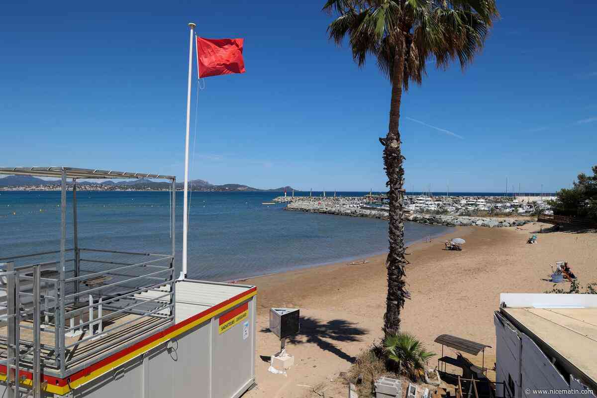 Baisse de clientèle, ras-le-bol… les commerçants de la place de la Galiote à Fréjus demandent à la Ville de remédier à la question des eaux usées qui entraînent la fermeture de la plage