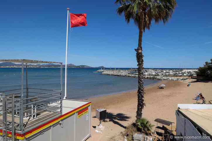 Baisse de clientèle, ras-le-bol… les commerçants de la place de la Galiote à Fréjus demandent à la Ville de remédier à la question des eaux usées qui entraînent la fermeture de la plage