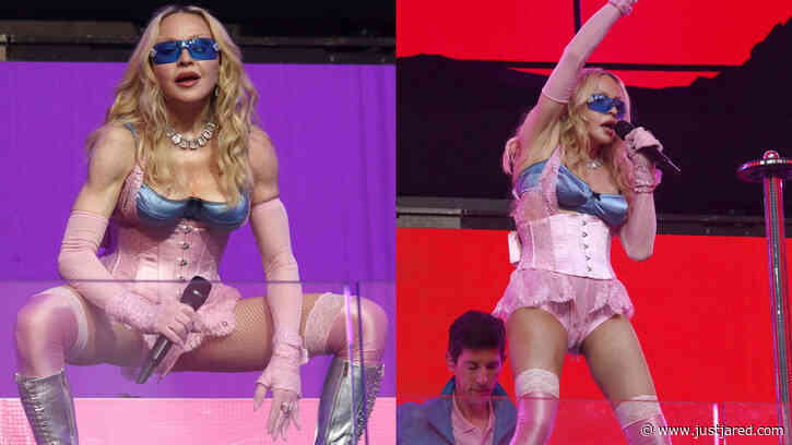 Madonna Kicks Off Pride Month With Surprise Times Square Show in New York City