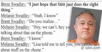 Jailhouse calls reveal Swadley hopes Stitt, other politicians can help him following fraud conviction