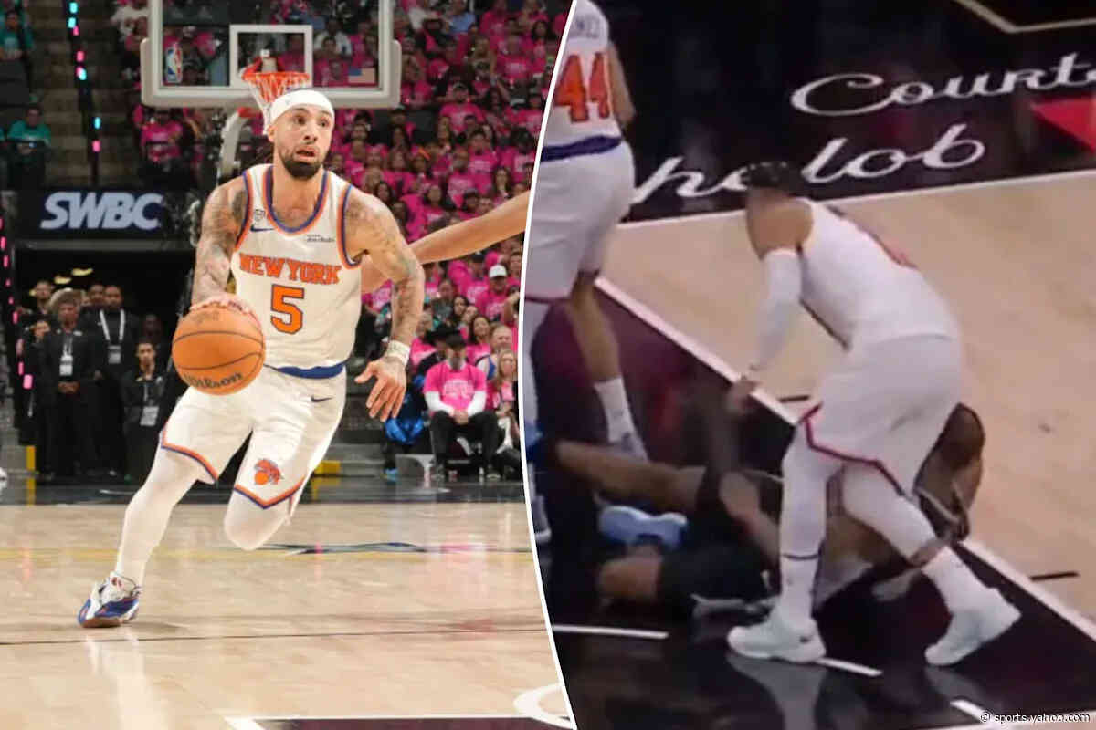 Jose Alvarado fearless in big NBA Finals moment for Knicks bench