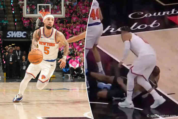 Jose Alvarado fearless in big NBA Finals moment for Knicks bench