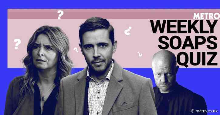 Test your knowledge with this week’s Metro Soaps quiz!