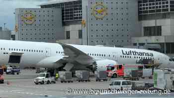 Flughafen Frankfurt: Lufthansa-Flieger legt heftige Bauchlandung hin