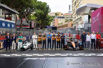 McLaren viert 1000 GP’s in Monaco, speciale eer Norris