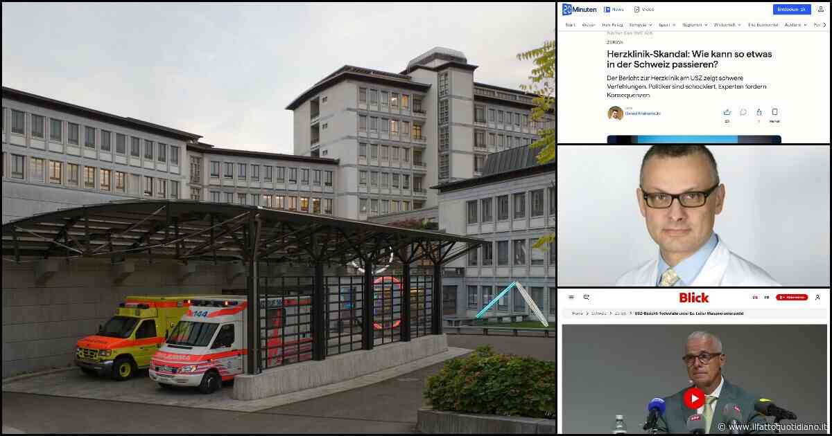 Zurigo, morti sospette dei pazienti di cardiochirurgia: la Procura indaga per omicidio colposo, lesioni e falsificazione di documenti