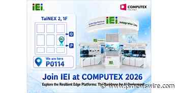 IEI präsentiert auf der COMPUTEX 2026 resiliente Edge-KI-Plattformen: Beschleunigung des KI-Einsatzes in industriellen Anwendungen