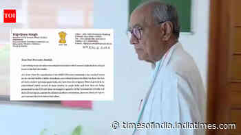 Congress MP Digvijaya Singh seeks white paper on NTA exam irregularities; writes to PM Modi