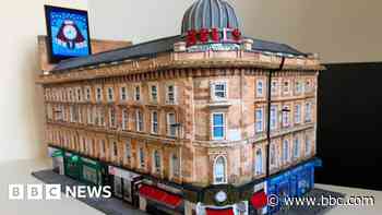 Miniature model maker recreates Glasgow landmark destroyed by fire