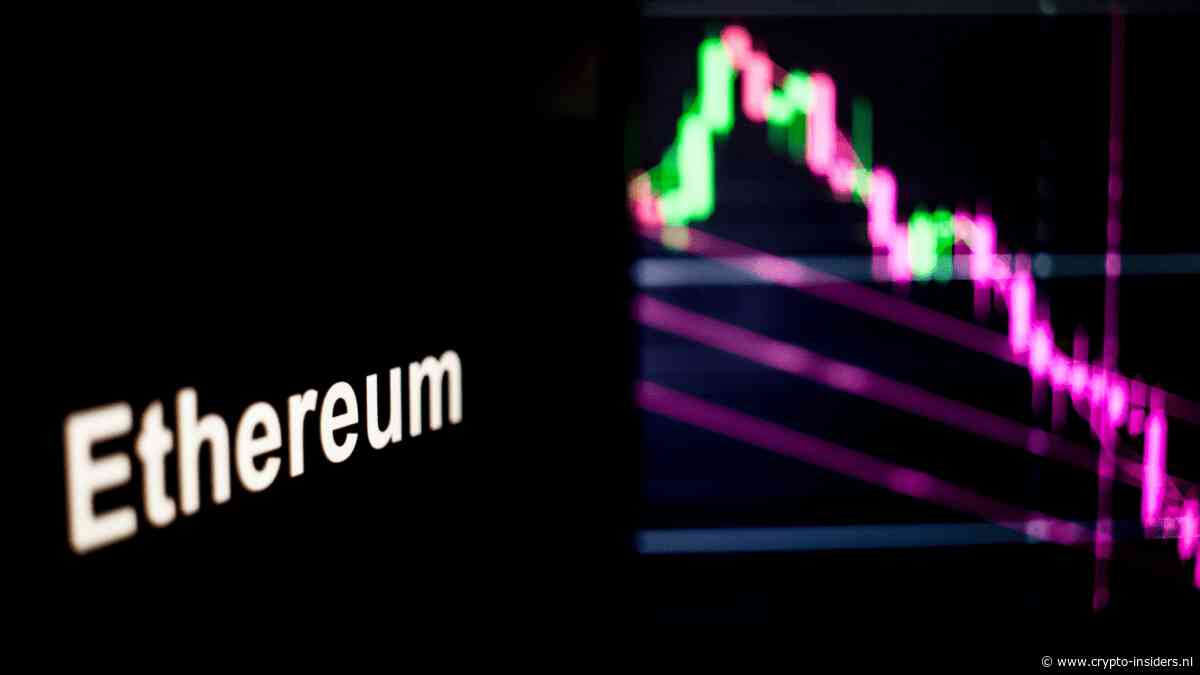 Ethereum bereikt laagste koers sinds april vorig jaar