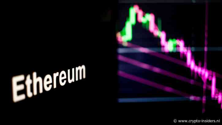 Ethereum bereikt laagste koers sinds april vorig jaar