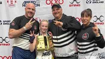 Young Gateshead boxer retains top national title and remains unbeaten after two years in sport