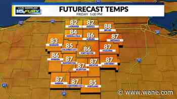 Stormy Saturday, hottest air of the year coming