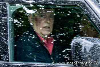 Andrew Mountbatten-Windsor seen with large mystery bruise across his face
