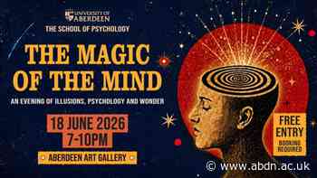 The Magic of the Mind to amaze with an evening of science, illusion and discovery
