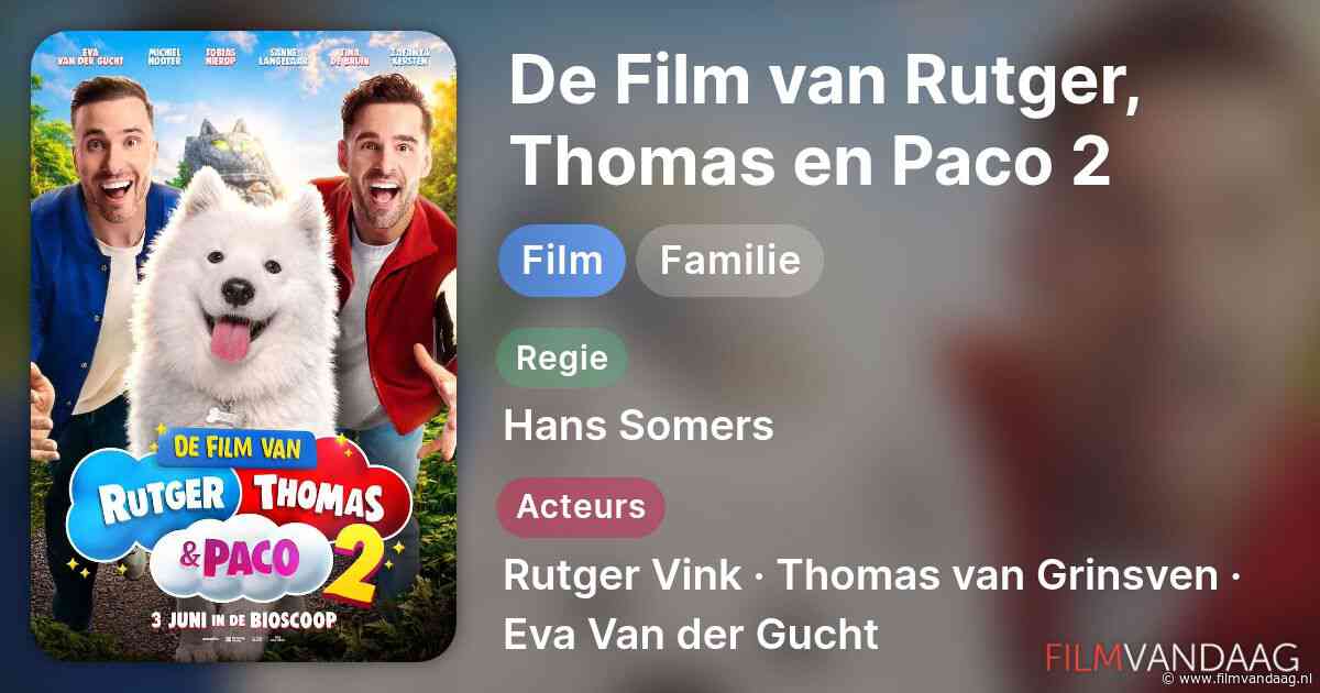 De Film van Rutger, Thomas en Paco 2 (2026, IMDb: 6.6)