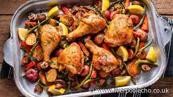 Feed your family for less than £5 with chef’s simple 15-minute chicken traybake recipe