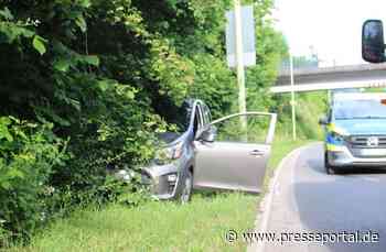 POL-HA: Autofahrerin kommt am Boeler Ring von der Fahrbahn ab - Medizinischer Notfall