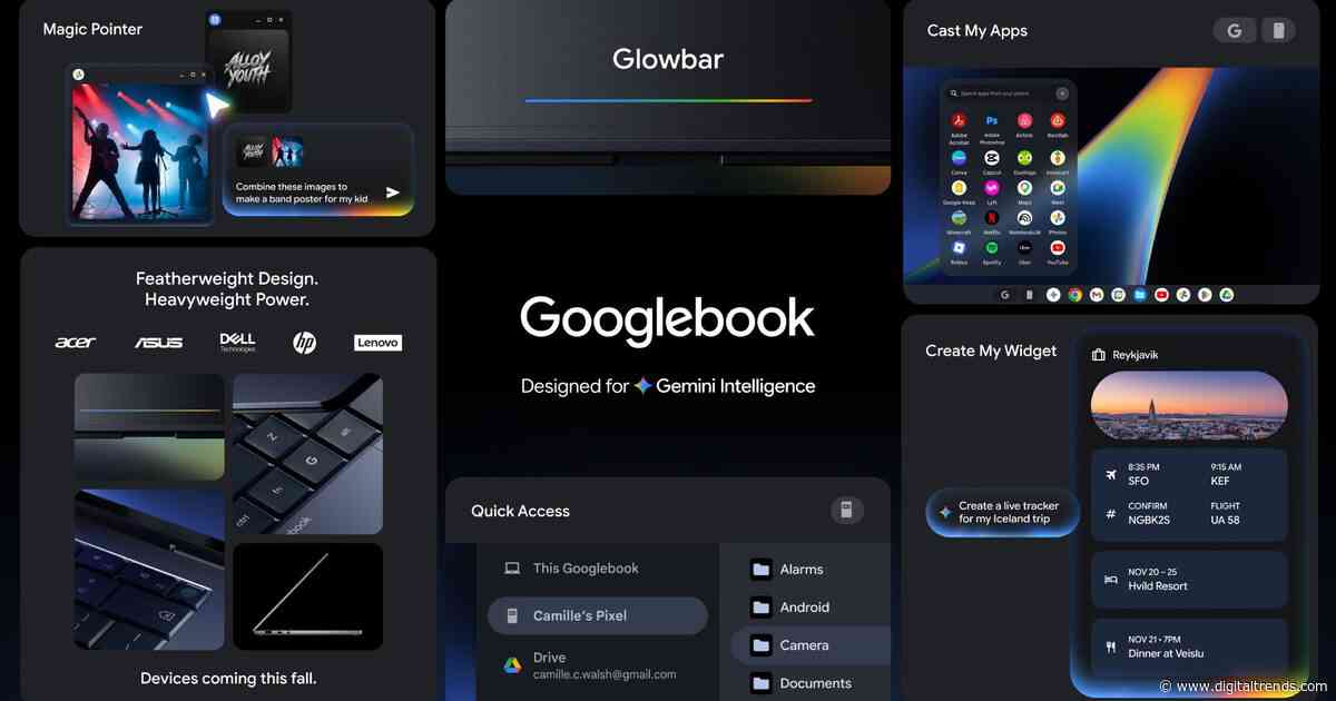 You may not necessarily want it, but a barrage of Googlebooks are coming from top brands