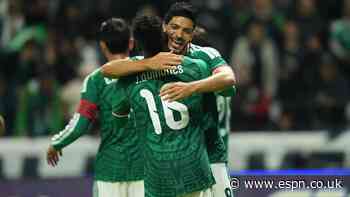 Mexico rout Serbia in festive final WCup warmup